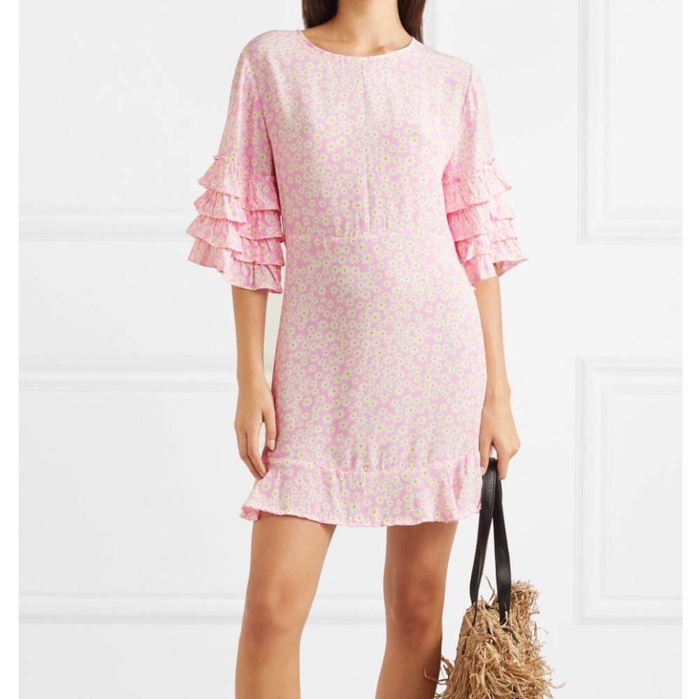 Faithfull the brand SERAFINA DUSTY FLORAL PINK